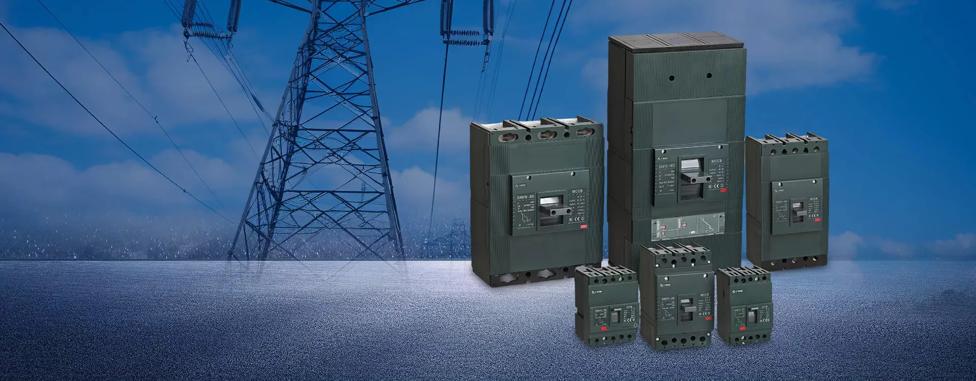 CDADA elektriske lavspændingsløsninger - CE-certificerede MCCB MCB DC-afbrydere til industri- og solenergiprojekter